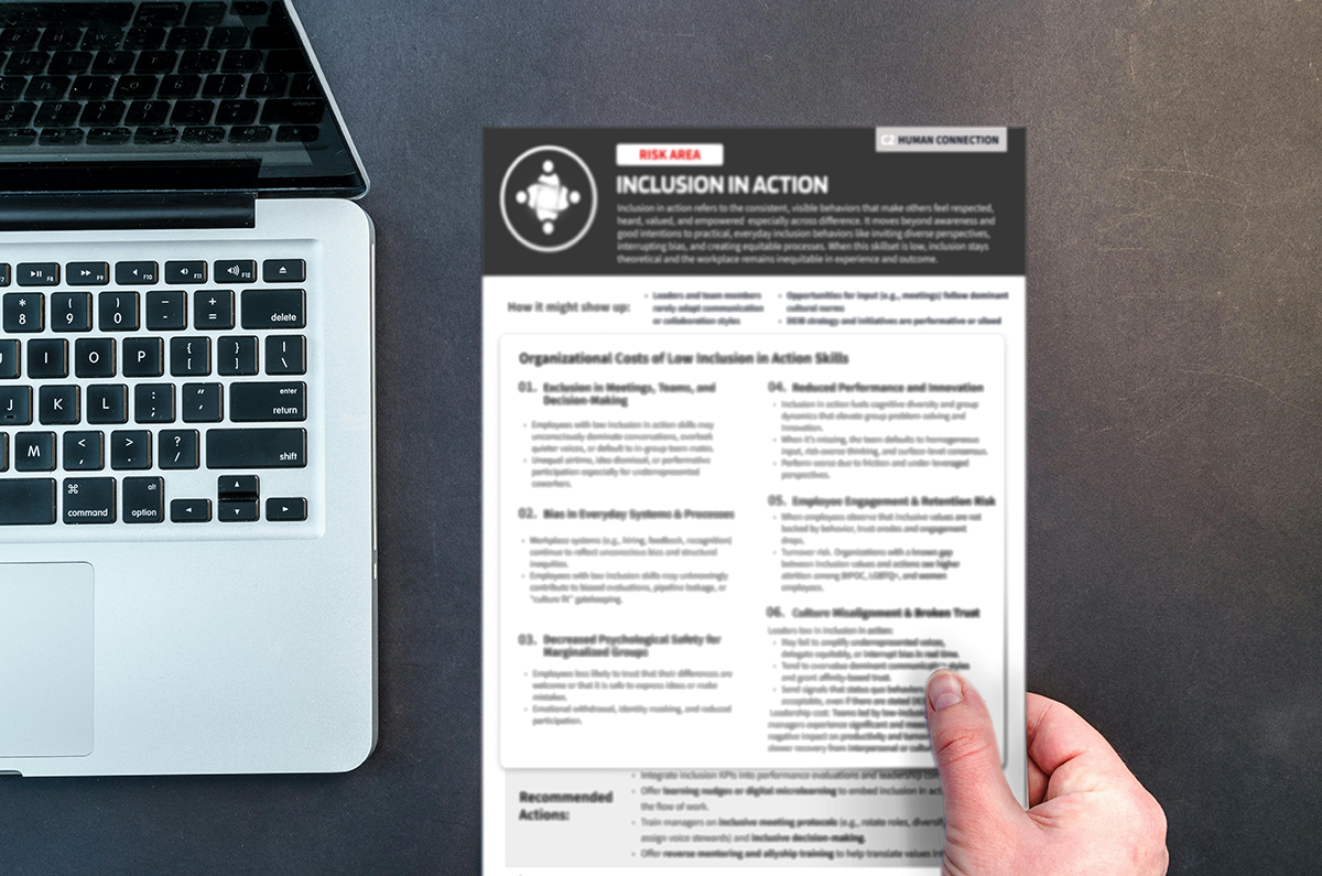 Human Risk Area Paper